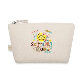 Note de rançon Maman de softball Mère - Trousse biologique - nature - Devant
