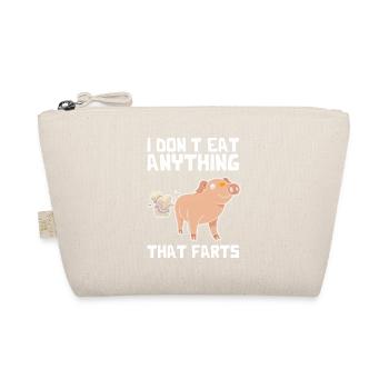 Pet de cochon : Pun Tee - Trousse biologique - nature - Devant