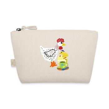 Duo de poussins au poulet et gâteau au petit-déjeuner - Trousse biologique - nature - Devant