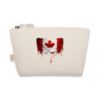 Drapeau canadien dégoulinant - Trousse biologique - nature - Devant