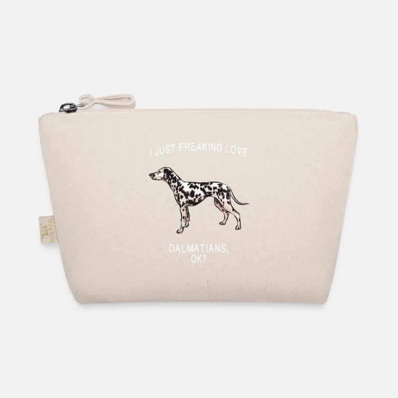 Dalmatiner-Liebe: Bold Canine Tee Bio-Täschchen