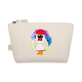 Birthday Mother's Day Chicken Hen Chickens - Organic Pouch - nature - Front