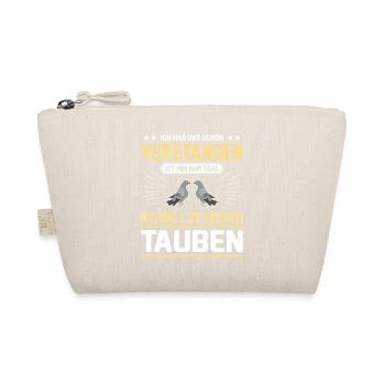 Taube Taubenzüchter Brieftaubensport Taubenverein - Bio-Täschchen - Natur - Vorne
