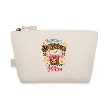 Kaffee Panik Leoparden Glanz Koffein - Bio-Täschchen - Natur - Vorne