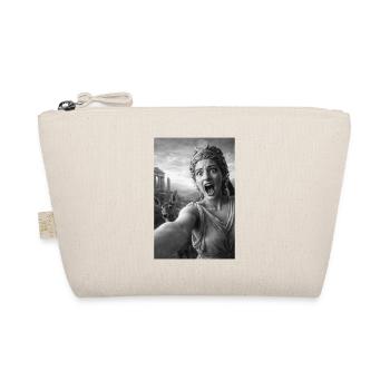 Artemis Selfie with a Deer - Organic Pouch - nature - Front
