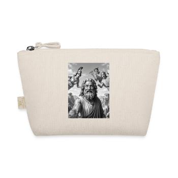 Zeus Selfie with the Gods - Organic Pouch - nature - Front