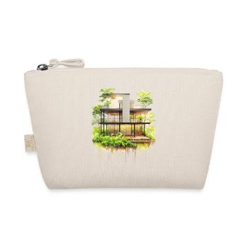 Luxury Meets Wilderness - Organic Pouch - nature - Front