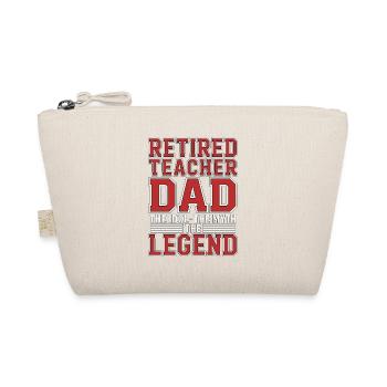 Enseignant à la retraite Papa L’idole Le Mythe L’Éducateur - Trousse biologique - nature - Devant