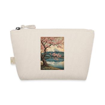 Cerisiers en fleurs au mont Fuji - Trousse biologique - nature - Devant