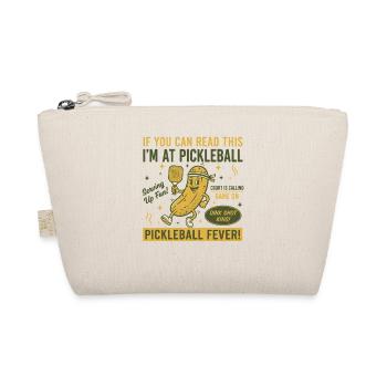 Pickleball Funny Player Love Pickle Ball - Organic Pouch - nature - Front