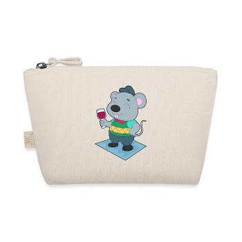Mouse Red Wine - Organic Pouch - nature - Front