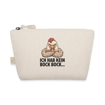  Ich Hab Kein Bock Bock Lustiges Genervtes Huhn - Bio-Täschchen - Natur - Vorne
