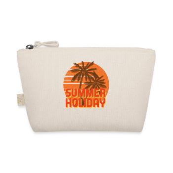 Summer Holiday Palm Sunset - Bio-Täschchen - Natur - Vorne