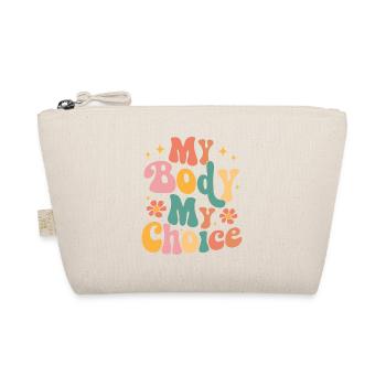 Mon corps, mon choix, féministe - Trousse biologique - nature - Devant