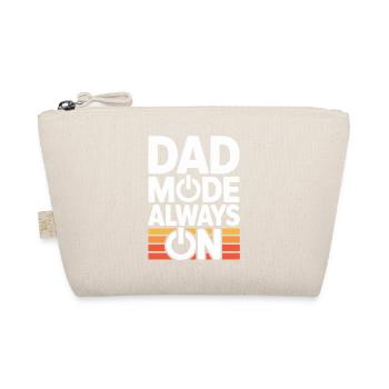 Dad Fashion Always On Funny Gift Idea Father - Organic Pouch - nature - Front