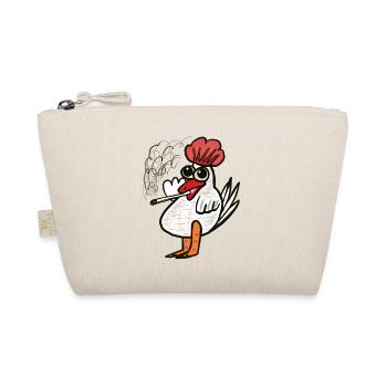 Drôle drôle, drôle drôle de poulet fumeur - Trousse biologique - nature - Devant