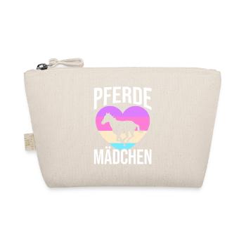 Reiten Pferdeliebhaber Reiterhof Pferde - Bio-Täschchen - Natur - Vorne