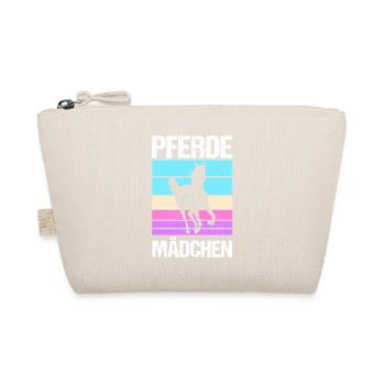 Reiten Pferdeliebhaber Reiterhof Pferde - Bio-Täschchen - Natur - Vorne