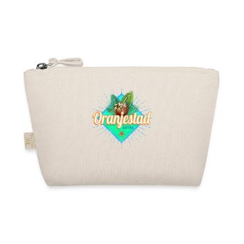 Oranjestad auf Aruba Urlaub Vintage Karibik Design - Bio-Täschchen - Natur - Vorne