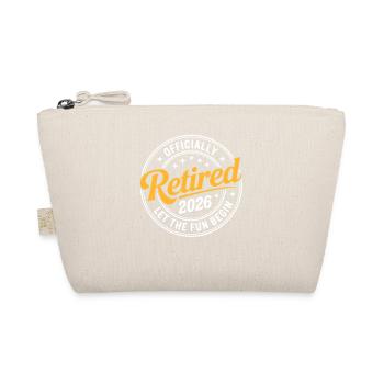 Retired 2026 Funny Retired Graphic Men Retirement - Organic Pouch - nature - Front
