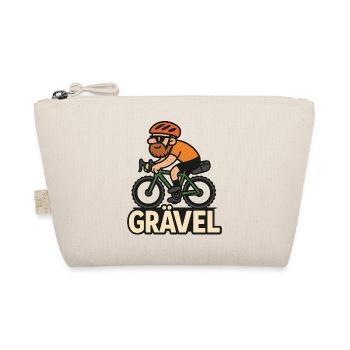 Gravel Biker  - Bio-Täschchen - Natur - Vorne