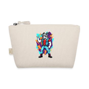 Heavy Metal Rocker Goat Goat Rock Music - Organic Pouch - nature - Front