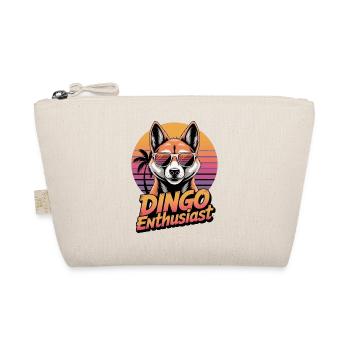 Dingo Australian Wild Dog Animal Lover Design - Organic Pouch - nature - Front