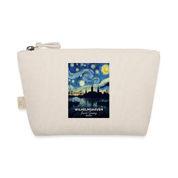 Starry Night Wilhelmshaven Germany - Organic Pouch - nature - Front