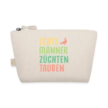 Taubenzüchter Spruch Lustig Taubenflüsterer - Bio-Täschchen - Natur - Vorne