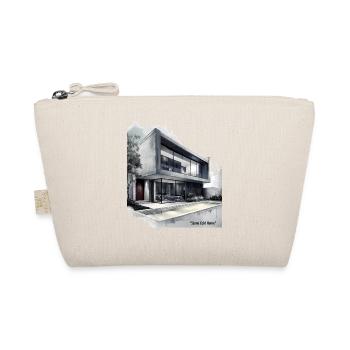 Maison moderne froide en pierre - Trousse biologique - nature - Devant