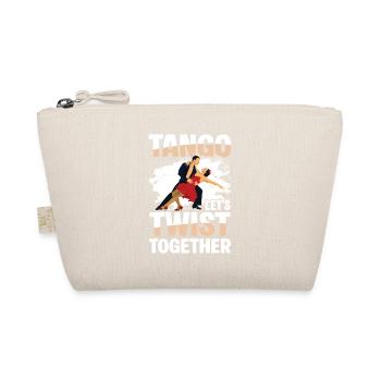 Tango Let's Twist Together Tanzfreude - Bio-Täschchen - Natur - Vorne