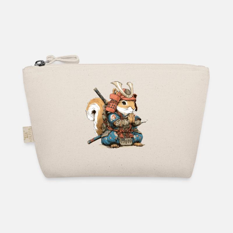 Squirrel Samurai Armor Organic Pouch