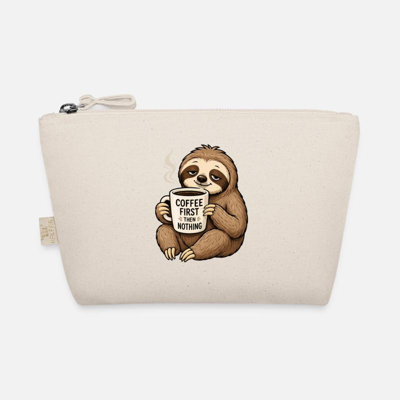 Coffee first, then nothing – sloth Organic Pouch
