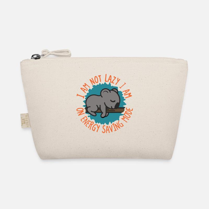 I’m Not Lazy Koala Energy Saving Mode Organic Pouch