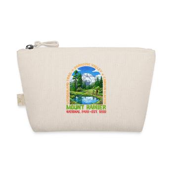 Mount Rainier National Park Panorama - Organic Pouch - nature - Front