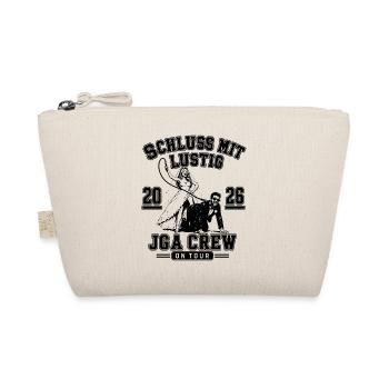 JGA 2026 Schluss mit lustig JGA CREW on Tour - Bio-Täschchen - Natur - Vorne
