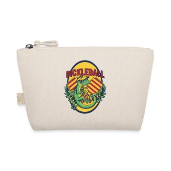 Pickleball Funny Player Ace Pickle Ball Paddles - Bio-Täschchen - Natur - Vorne