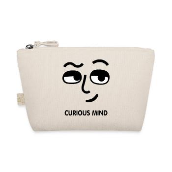 Curious Mind lineare Illustration - Bio-Täschchen - Natur - Vorne