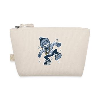 Rappeur souriant avec une chaîne en or - Trousse biologique - nature - Devant