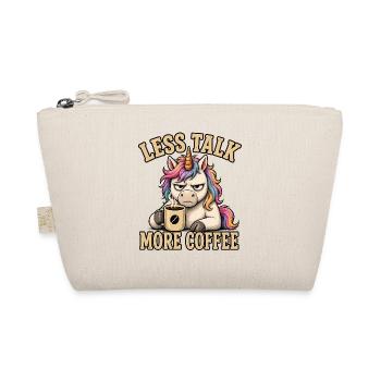 Licorne Coffee dit Chemise drôle - Trousse biologique - nature - Devant