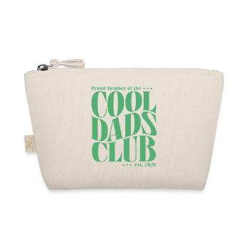 Club des papas cool - Cadeau pour futurs papas 2026 - Trousse biologique - nature - Devant
