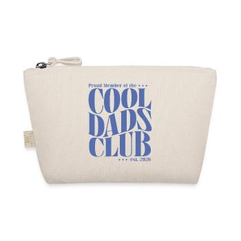 Club des papas cool - Cadeau pour futurs papas 2026 - Trousse biologique - nature - Devant