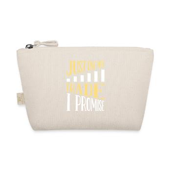 Just One More Trade Funny Trader Quote Design - Organic Pouch - nature - Front