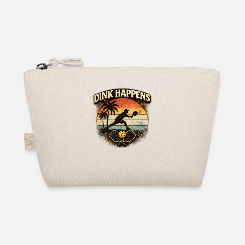 Dink Happens Retro Sunset Pickleball Trousse biologique