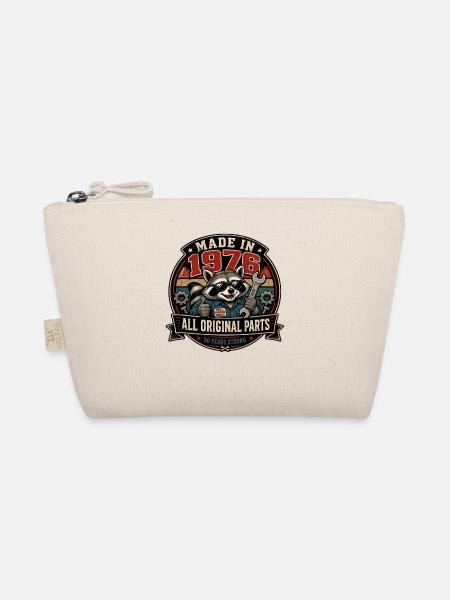 Raccoon Workshop 1976 Original Parts - Organic Pouch - nature