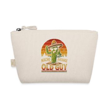 Nacho Average Old Guy Cactus Shirt - Organic Pouch - nature - Front