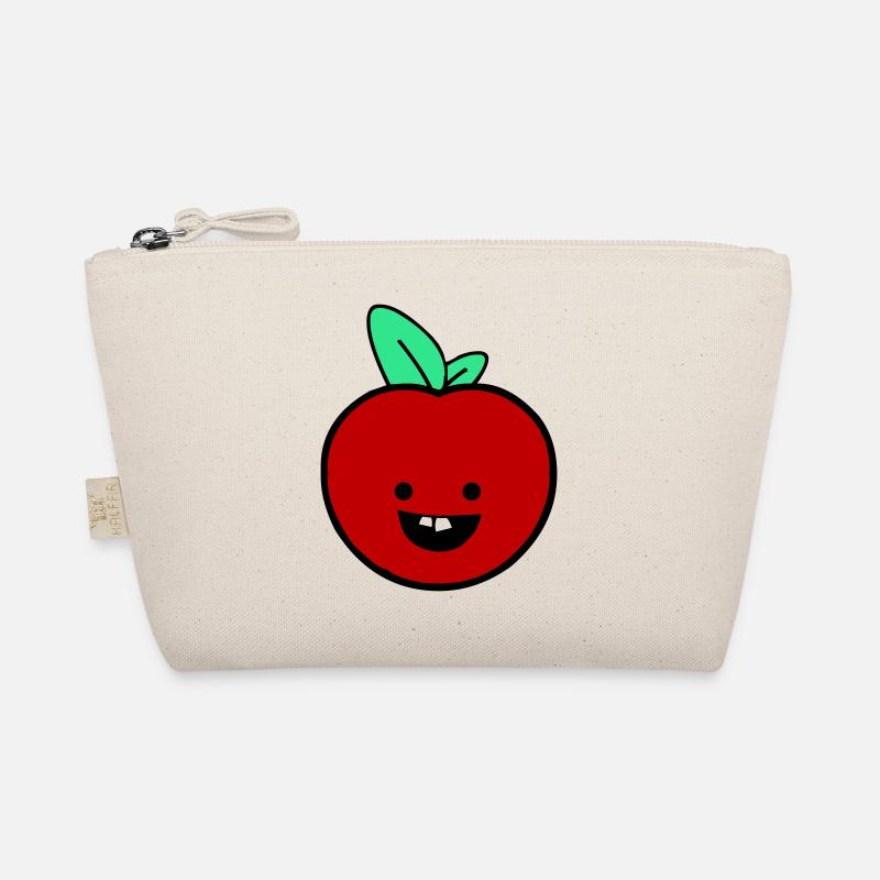 Fröhlicher Apfel  Bio-Täschchen