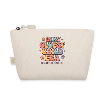 Daughter Family Humor In My Oldest Child Era - Organic Pouch - nature - Front