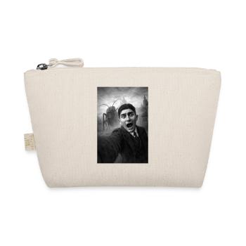 Franz Kafka Selfie Porträt - Bio-Täschchen - Natur - Vorne