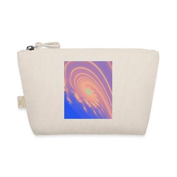 Pastel Spiral Rainbow Swirl - Organic Pouch - nature - Front